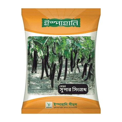 Super Singnath Hybrid Brinjal Seeds - সুপার সিংনাথ হাইব্রিড বেগুন বীজ (High Yielding & Long Variety)