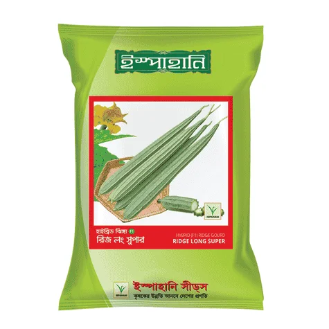Ridge Long Super F1 Hybrid Ridge Gourd Seed - রিজ লং সুপার হাইব্রিড ঝিঙ্গা বীজ (Extra Long & High Yield)