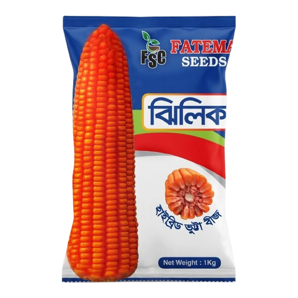ঝিলিক হাইব্রিড ভুট্টা বীজ ১ কেজি (Jhilik)