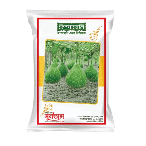 Sultan F1 Hybrid Bottle Gourd Seeds - সুলতান হাইব্রিড লাউ বীজ (High Yielding & Attractive Shape)