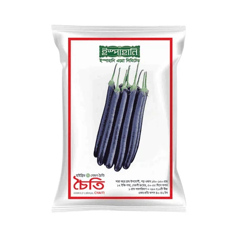 Choity Hybrid Brinjal Seeds - চৈতি হাইব্রিড বেগুন বীজ (High Yielding & Glossy Color)