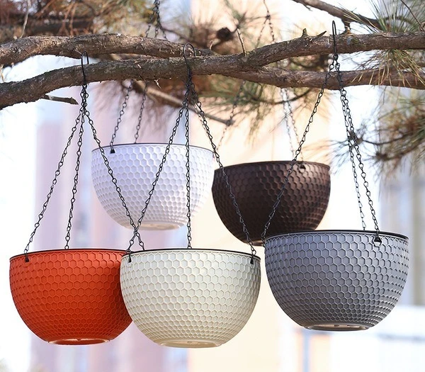 ঝুলন্ত মৌচাক টব (Honeycomb Hanging Planter)