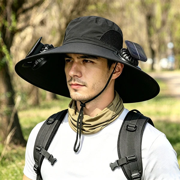 সোলার ফ্যান হ্যাট (Solar Fan Hat)