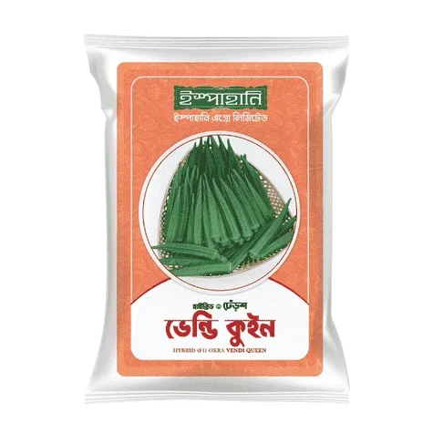 Vendi Queen F1 Hybrid Okra Seed - ভেন্ডি কুইন হাইব্রিড ঢেঁড়স বীজ (Virus Resistant)