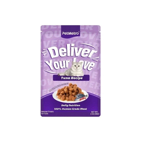 Petmetro Cat Gravy Pouch- Tuna | প্রিমিয়াম পুষ্টিকর বিড়ালের খাবার