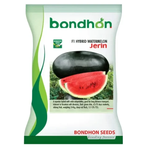 F1 Hybrid Watermelon Jerin Seeds - উচ্চফলনশীল ও সুমিষ্ট হাইব্রিড তরমুজ জেরিন