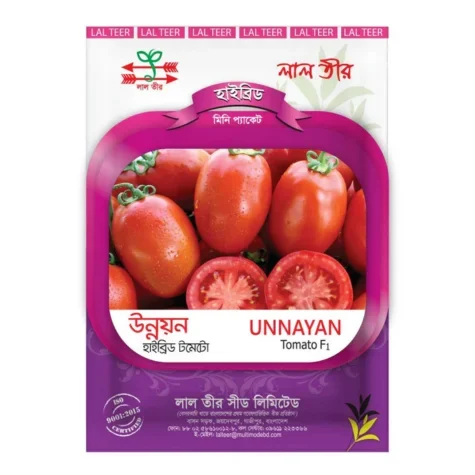 Unnayan F1 Hybrid Tomato Seed - উন্নয়ন হাইব্রিড টমেটো বীজ (High Yielding & Virus Resistant)