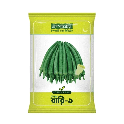 Bari-1 F1 Hybrid Okra Seed - বারি-১ হাইব্রিড ঢেঁড়স বীজ (Virus Resistant & High Yield)