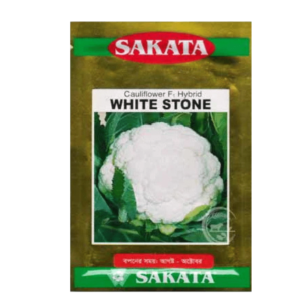 F1 Hybrid Cauliflower Seeds White Stone