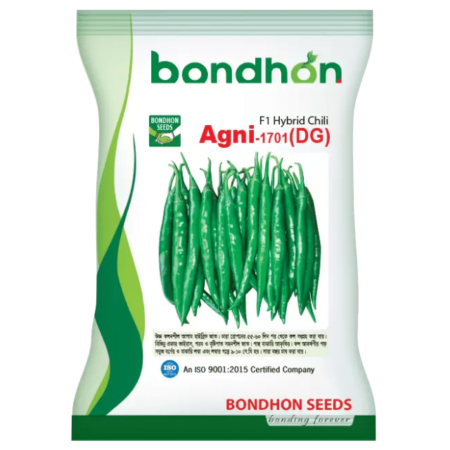Bondhon Chili Seeds- Agni-1701 (DG)