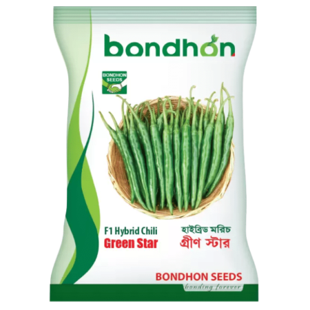 Bondhon Chili Seeds- Green Star