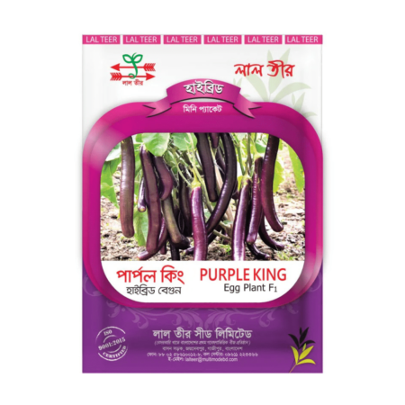 F1 Hybrid Brinjal Seeds Purple King