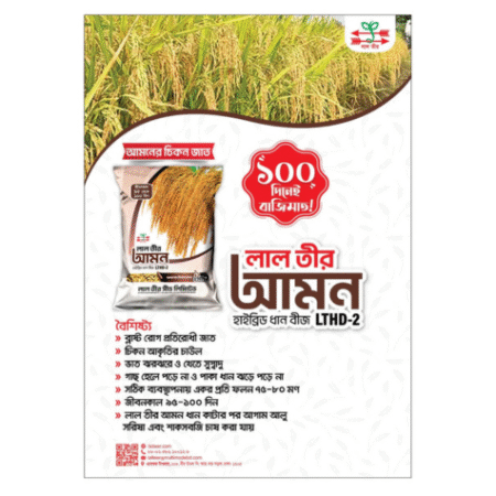 Hybrid Aman Rice Seed LTHD 2 | Lal Teer