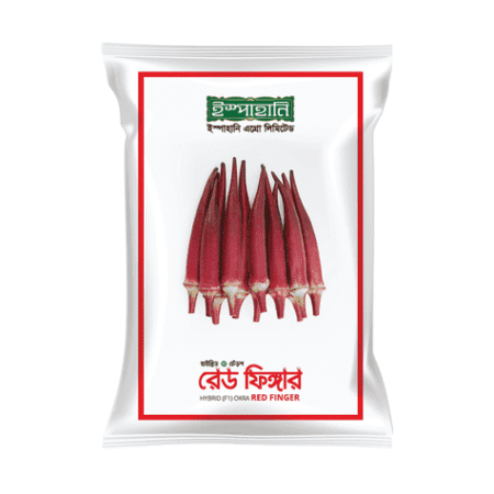 F1 Hybrid Okra Seed Red Finger